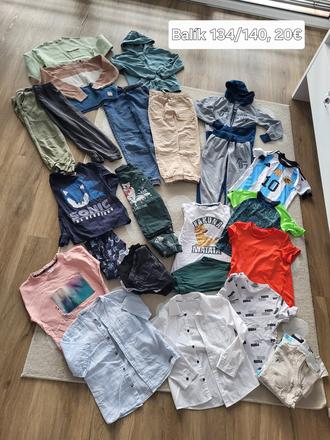 Balík oblečenia chlapec, 122–134