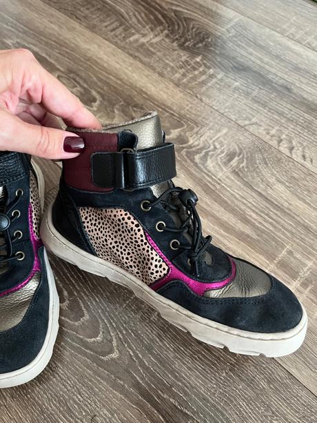 Dievčenské zimne tenisky barefoot, 33