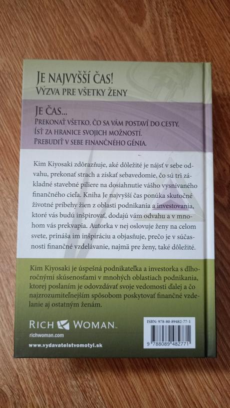Kim kiyosaki - je najvyšší čas, 