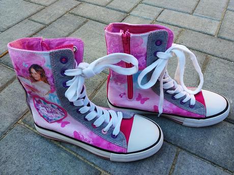 Kotníčkové tenisky violetta, disney,34