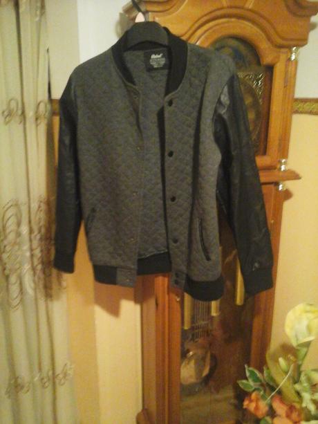 Mikina s kozenymi rukavmi, rebel,158