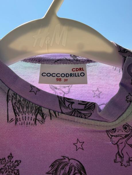 Dievčenské trička coccodrillo3ks 98, coccodrillo,98