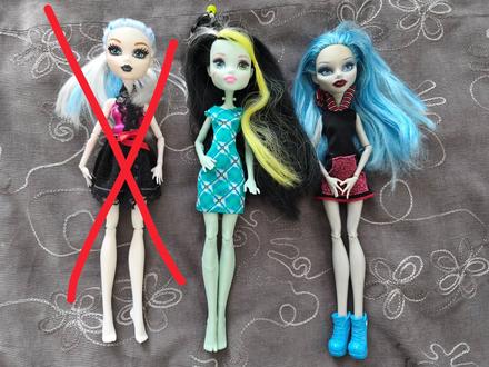 Bábiky monster high, ceny v popise, 
