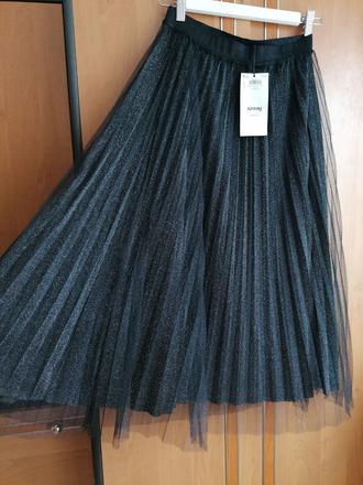 Plisovaná sukňa - nová, sinsay,m