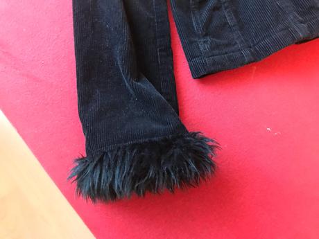 Kabatik menčestrovy s umelou kozusinou,v.s,zn.mng, mango,s