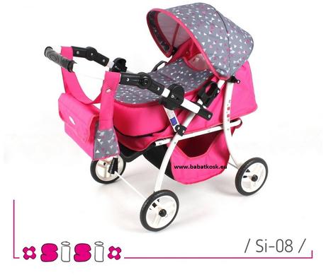 Kočík pre bábiky 2v1,