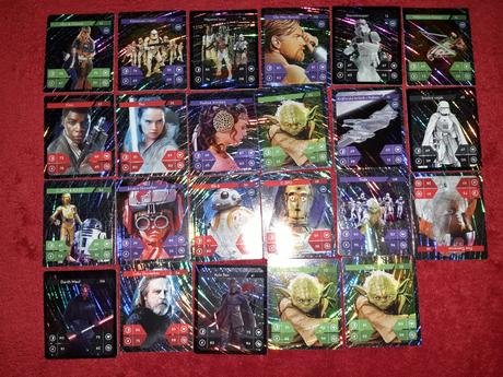 Sada 48 kariet...star wars karty..., 