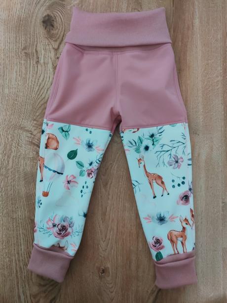 Jesenné softhell nohavice, 74 - 140