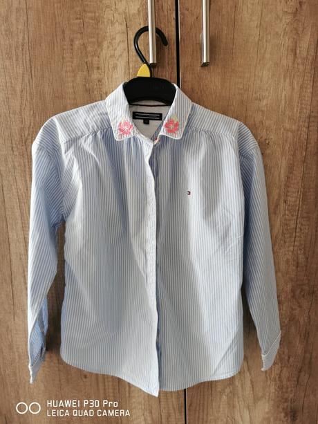 Dievčenská košeľa tommy hilfiger, tommy hilfiger,128