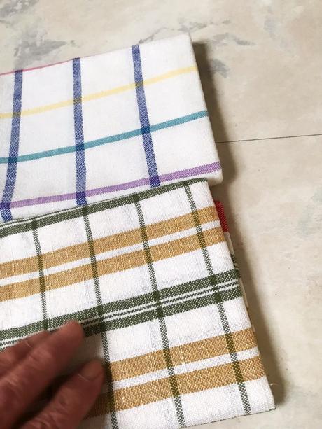 Bavlneno ľanové utierky 8 ks, 