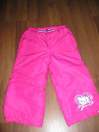 Sýtoružové zateplené nohavice, okay,92