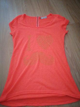 Oranžové tričko, xl