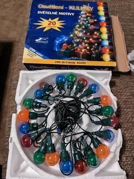 Retro sviečky na stromček, 