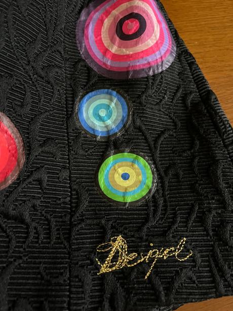 Luxusný kabátik desigual s mandalami 7/8 rokov, desigual,128