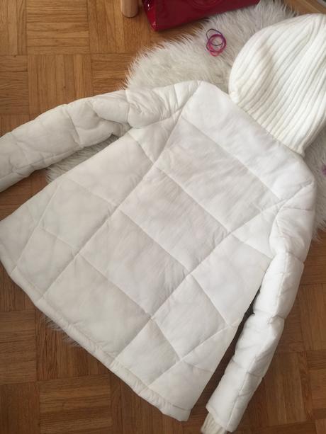 Guess bielo-maslová  bundicka do a-cka, guess,xs