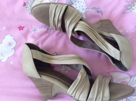 Tamaris kozene sandale, tamaris,38