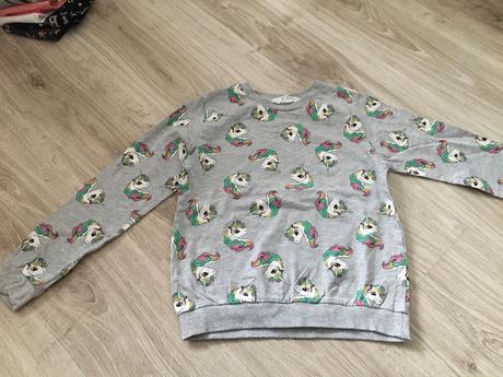 Jednorozec mikina, h&m,122