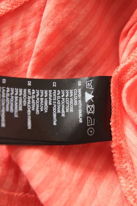 Oranžová viskóza-bavlna košeľa h&m, xxxl,, h&m,xxxl