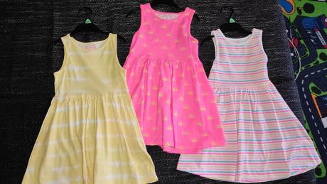 3ks letné šatočky, f&f,116