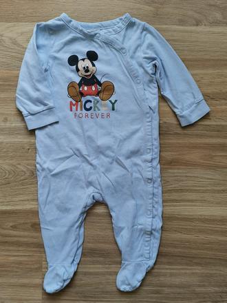 Bavlnený overal pyžamko mickey, 80