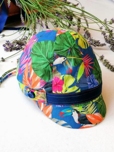 Letná čiapočka so šiltom pre dievčatko 3-7rokov, 104 / 110 / 116 / 122 / 128