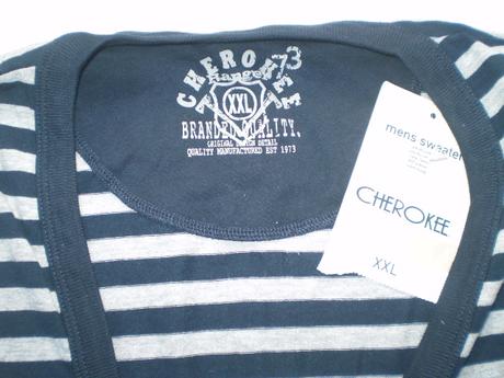 Bavlnený sveter nový, cherokee,xxl