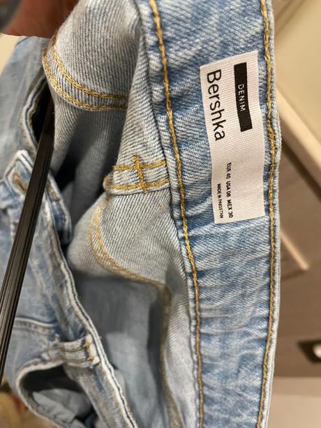 Zvonové džínsy l, bershka,l