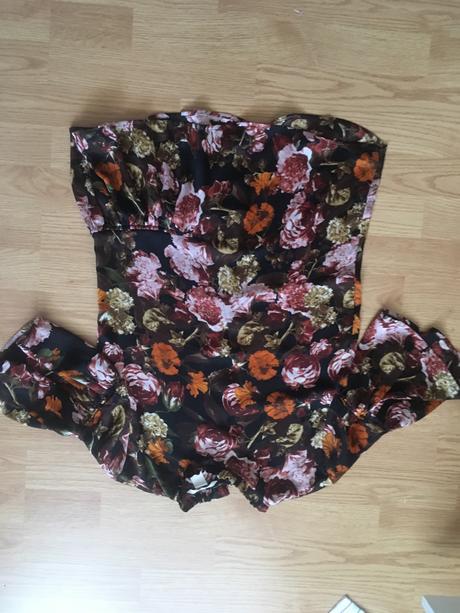 Kvetovana blúzka, h&m,34