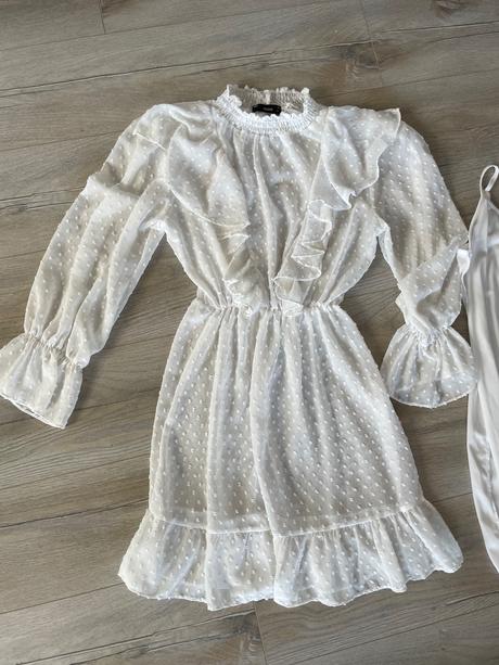 Šaty damske biele, m