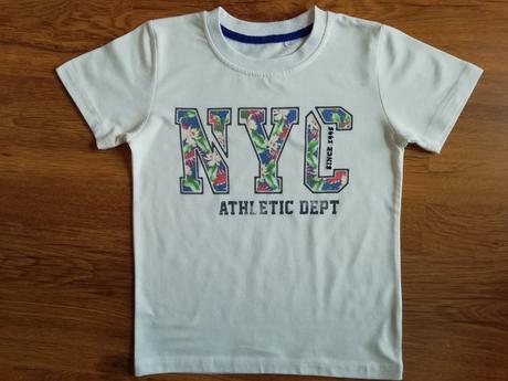 Tričko s nápisom n y c, veľkosť 116 cm, 116