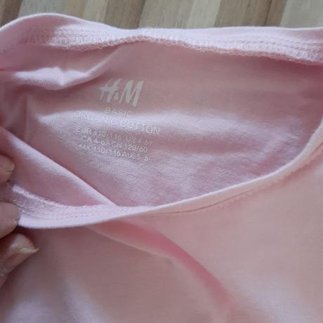 Tričko s volánikovým rukávom, h&m,110