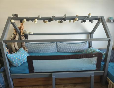 Benlemi šedá posteľ, šírka (cm): 80,dĺžka (cm): 200