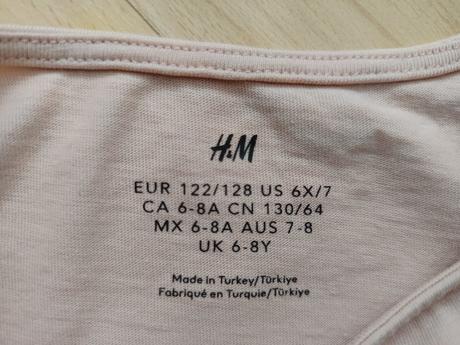 Dievčenské trička, h&m,122