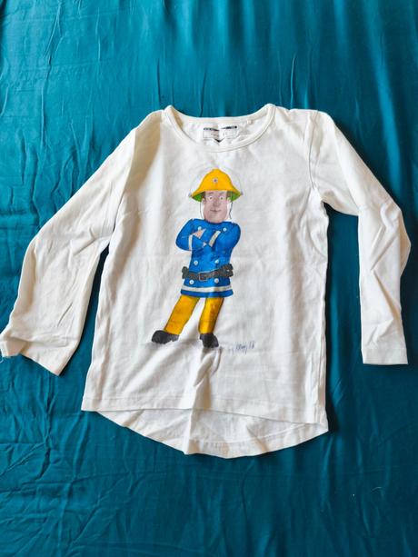 Požiarnik sam tričko, next,s