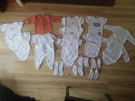 Balík vecí pre mimino 0 - 3 mesiacov - unisex, 50–62