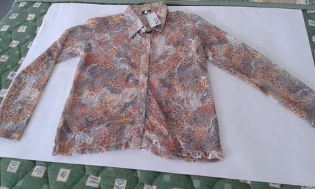 Spoločenská čipkovaná blúzka, 44