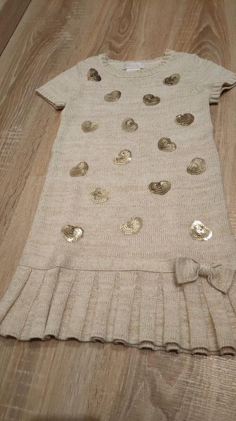 Krásne pletené šaty, 116