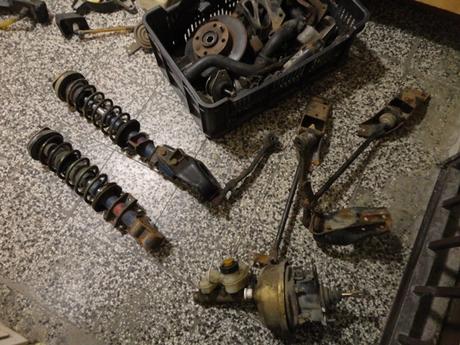 Fiat panda 4x4 - náhradné diely, 