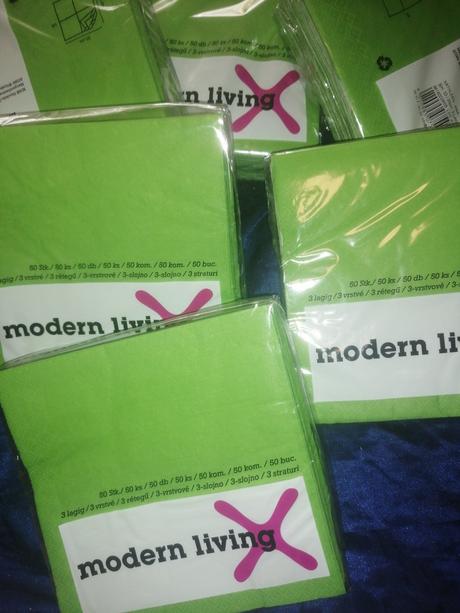 Servitky zelene 6 bal, 