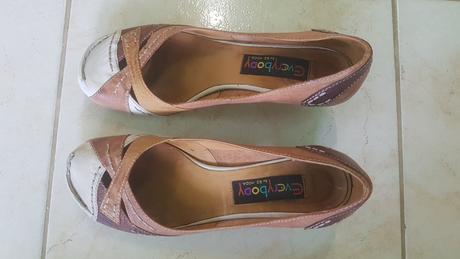 Kozene topanky na opätku, 38