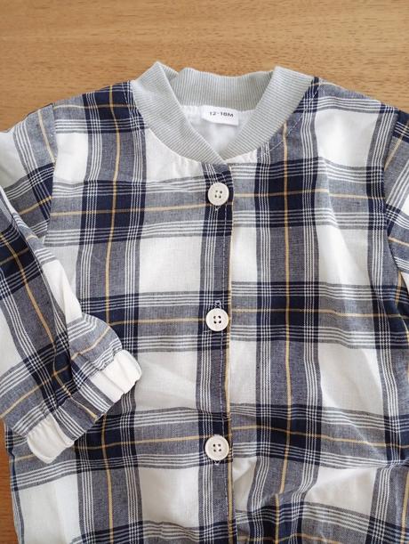 Károvaná bomber bundička, 80