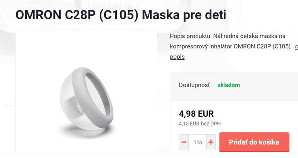 Inhalátor Omron C28P