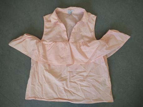 Blúzka s prestrihnutými rukávmi, amisu,s