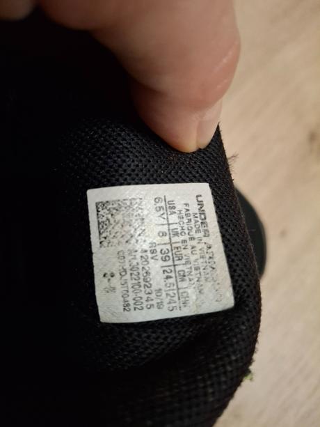 Under armour botasky na telocvik, under armour,39