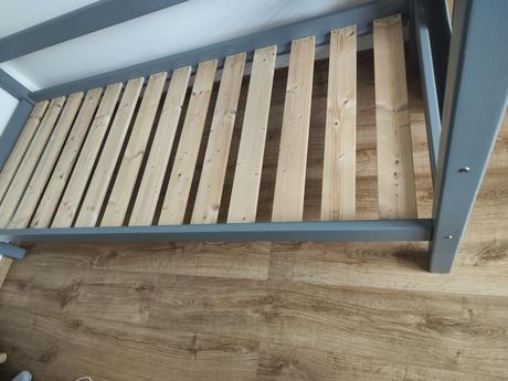 Benlemi šedá posteľ, šírka (cm): 80,dĺžka (cm): 200