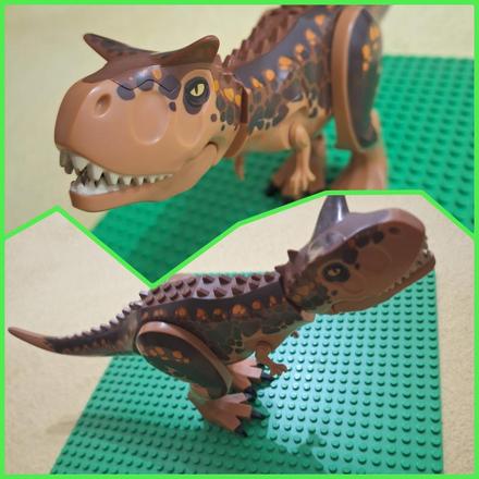 Lego jurassic world veľký carnotaurus karnotaurus,