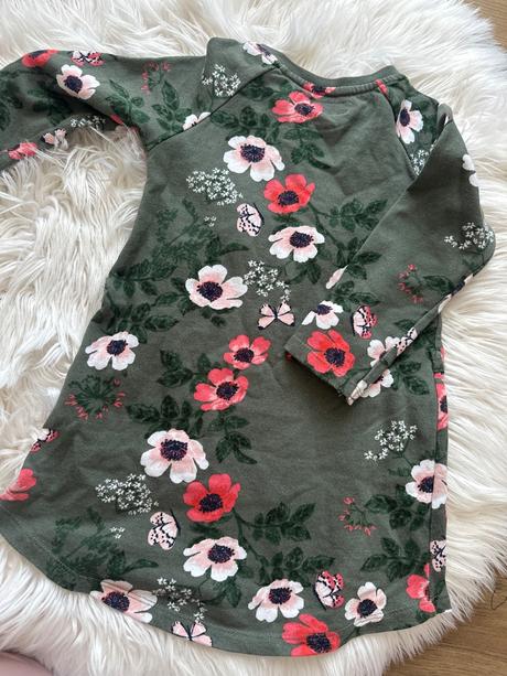 Kvetované šaty h&m, h&m,98