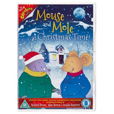 Anglické dvd mouse and mole - christmas,