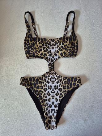Leopardie plavky, xs