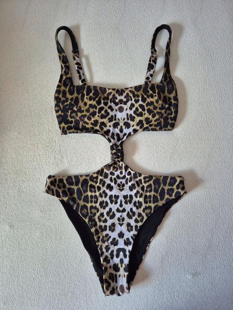 Leopardie plavky, xs